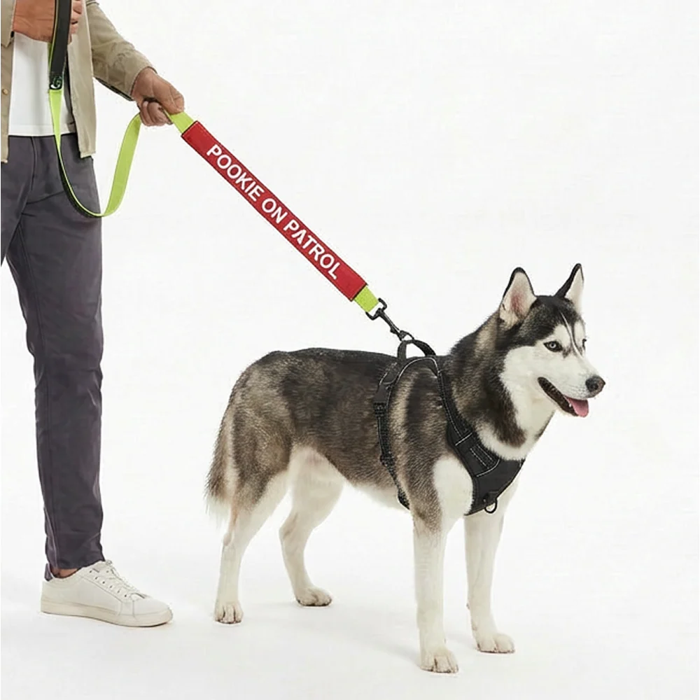Funny Leash Sleeves for Dogs and Cats (Red) - Image 2