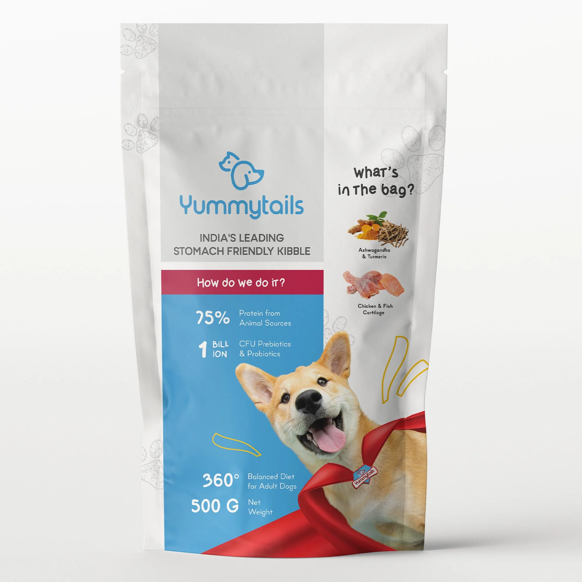 Yummytails Chicken and Fish Premium Adult Medium and Large Dog Dry Food - Image 13