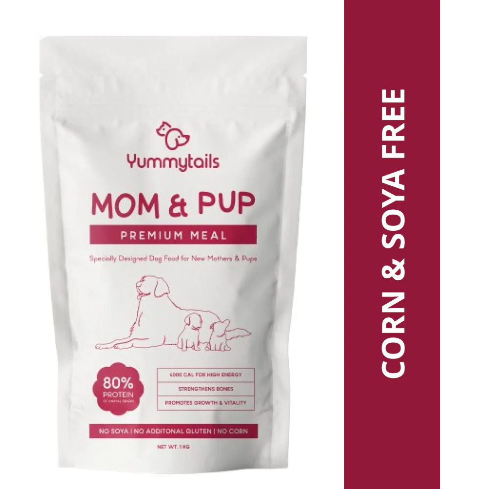 Yummytails Super Premium Mother and Puppy Dry Food | Chicken & Fish Flavor | Corn and Soya Free Formula - Image 16