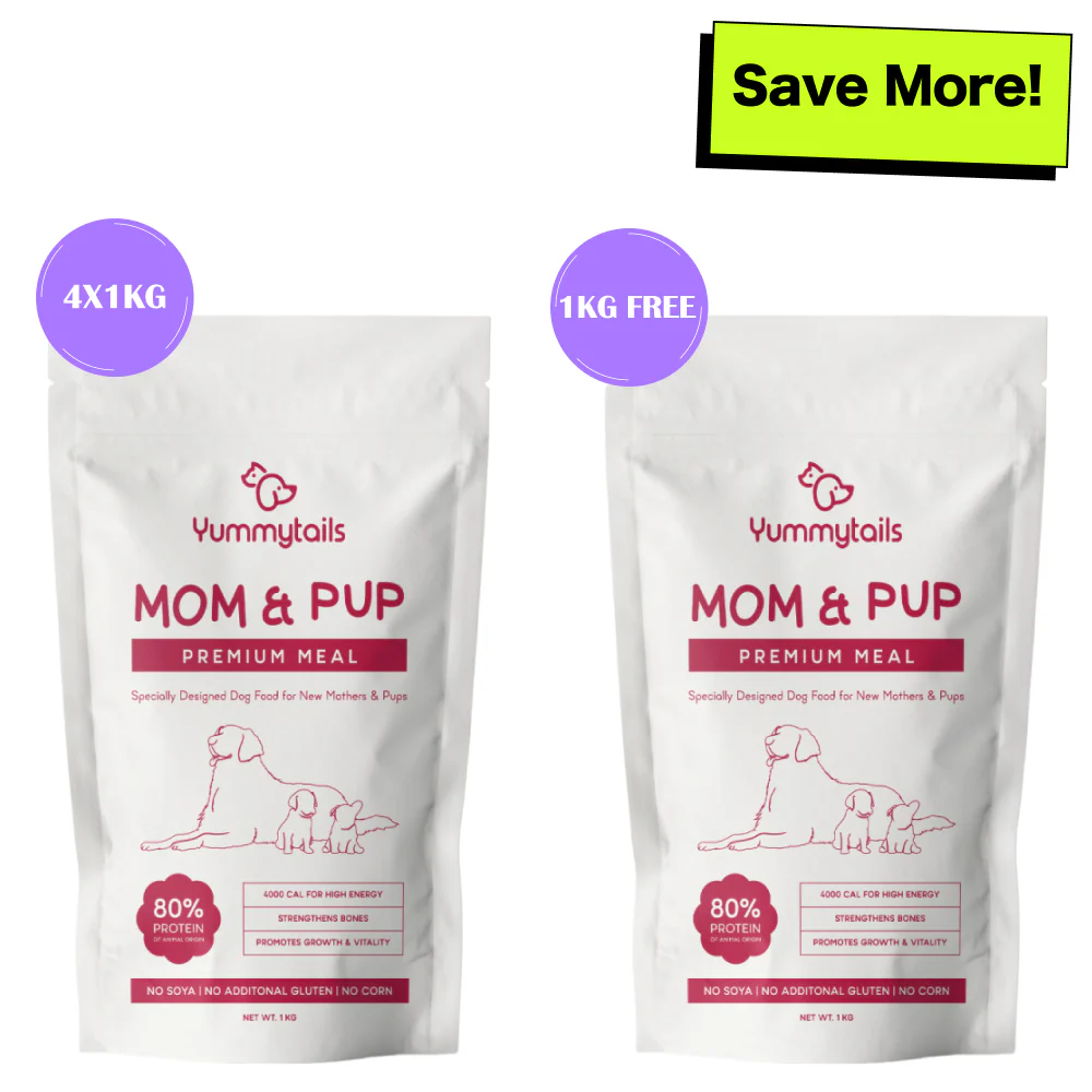 Yummytails Super Premium Mother and Puppy Dry Food | Chicken & Fish Flavor | Corn and Soya Free Formula - Image 20