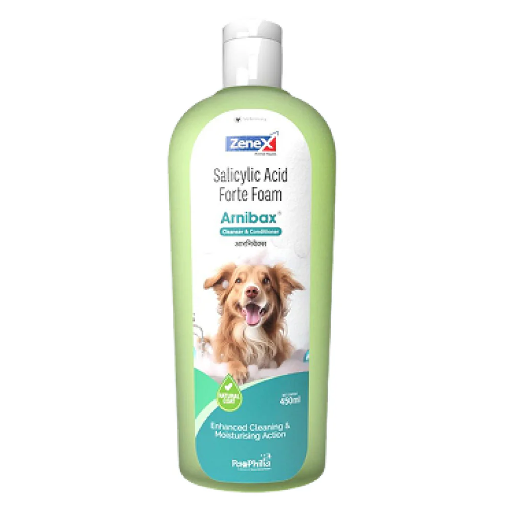 Zenex Arnibax Coat Cleanser & Conditioner (herbal shampoo) for Dogs and Cats - Image 2