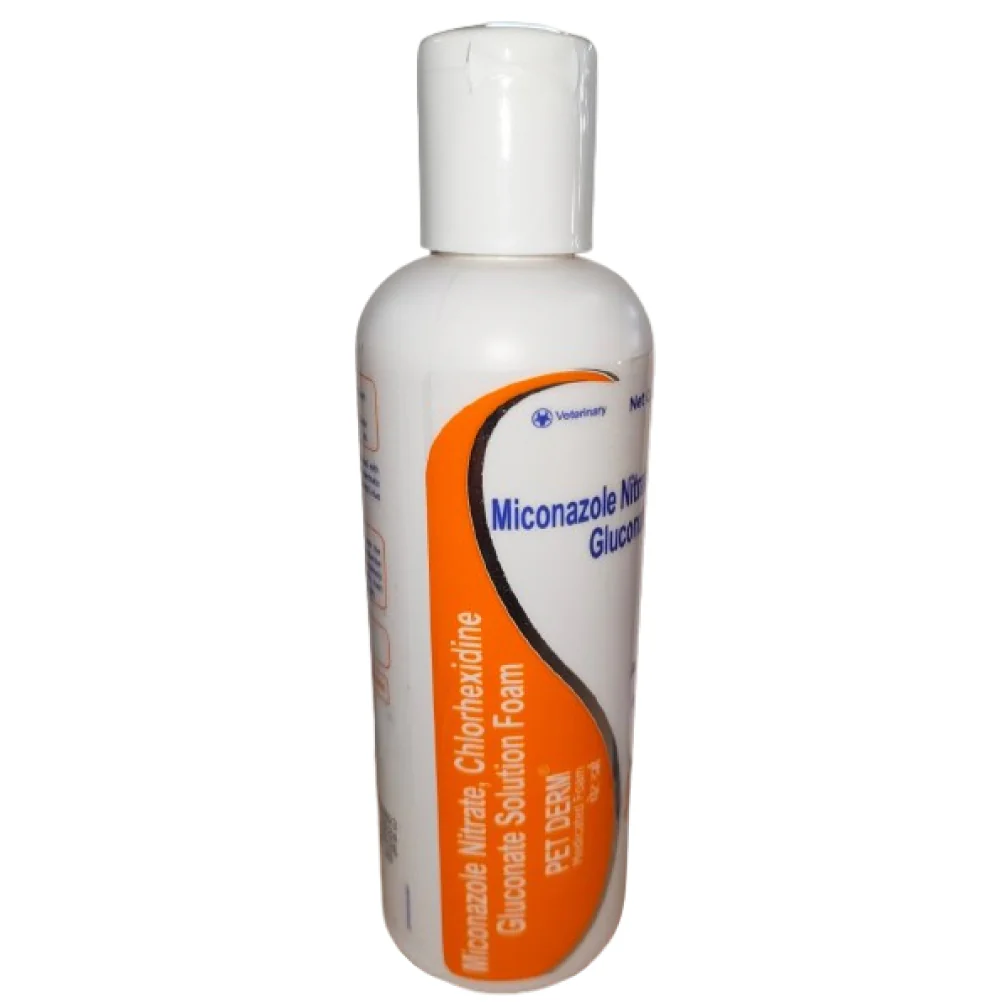 Zenex Pet Derm Shampoo (Medicated Foam) For Dogs and Cats - Image 2