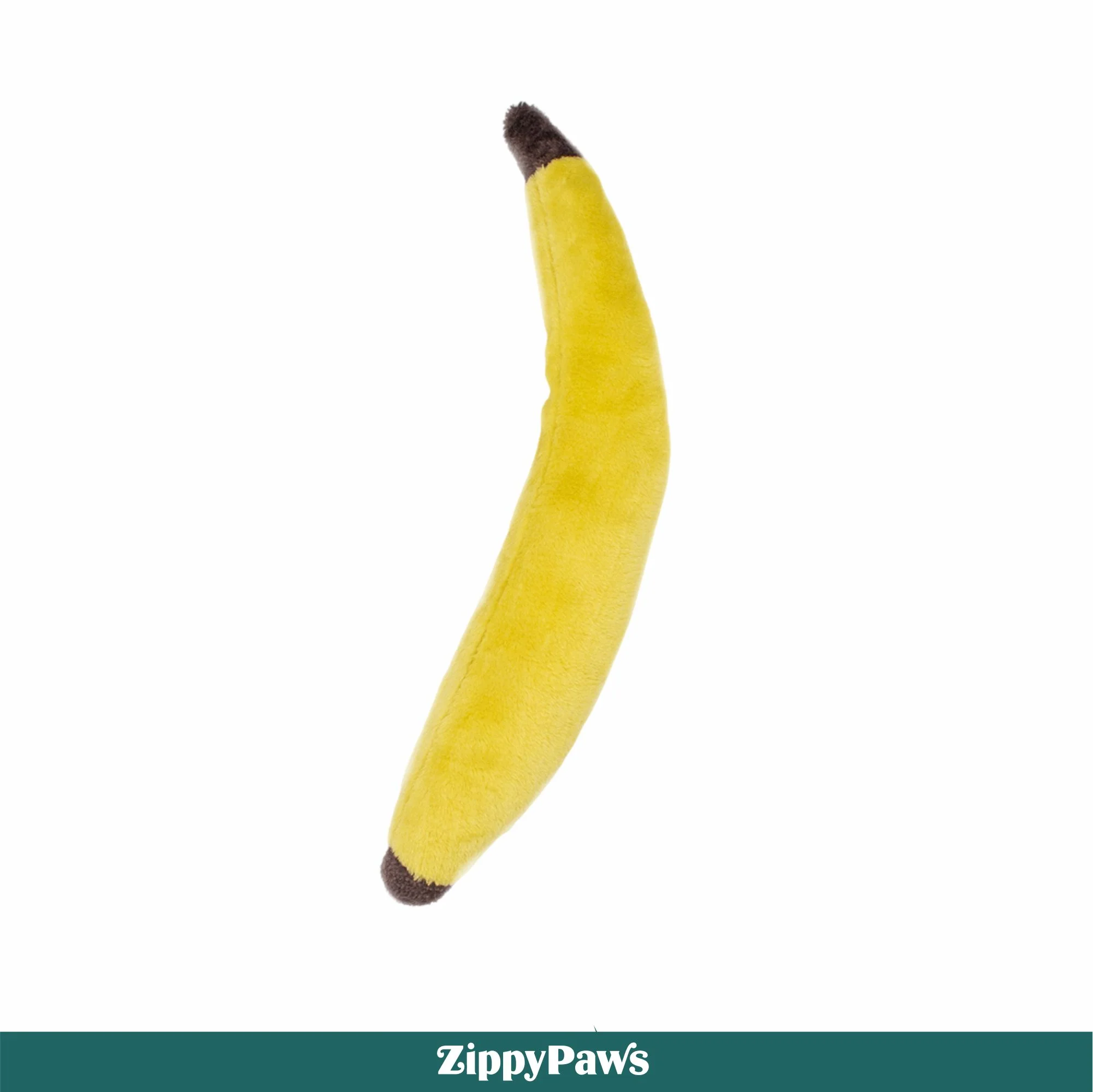 Zippy Paws Banana Jigglerz Plush Toy for Dogs - Image 8