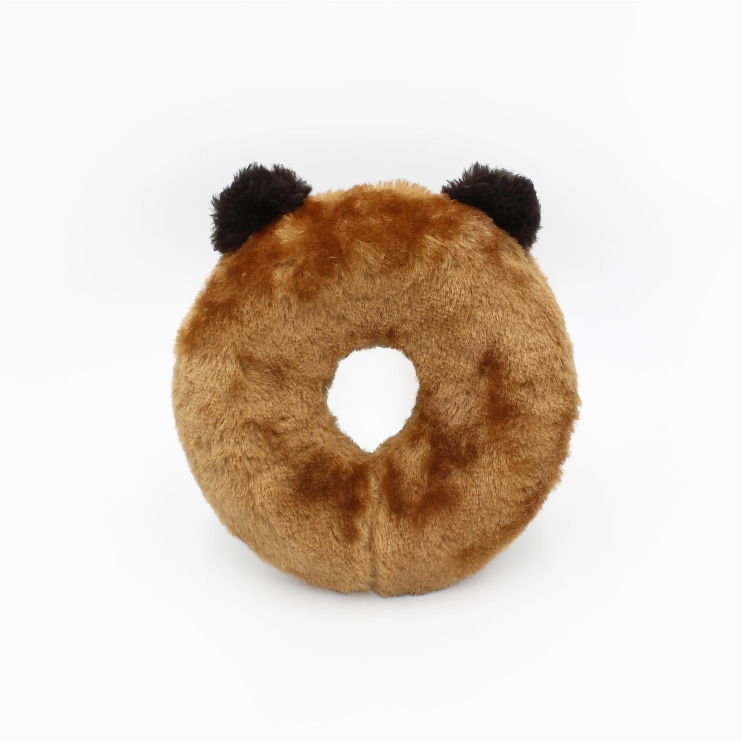 Zippy Paws Buddies Bear Donutz Plush Toy for Dogs - Image 3