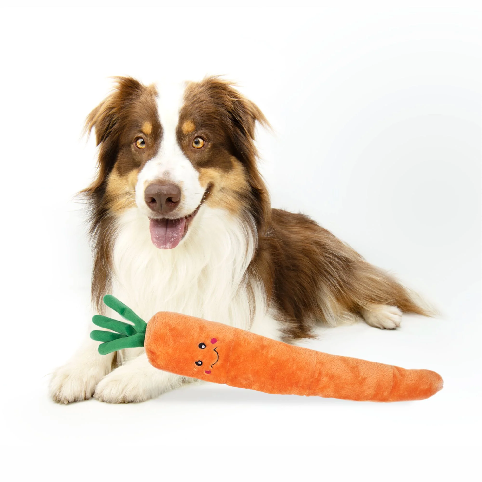 Zippy Paws Carrot Jigglerz Plush Toy for Dogs - Image 7