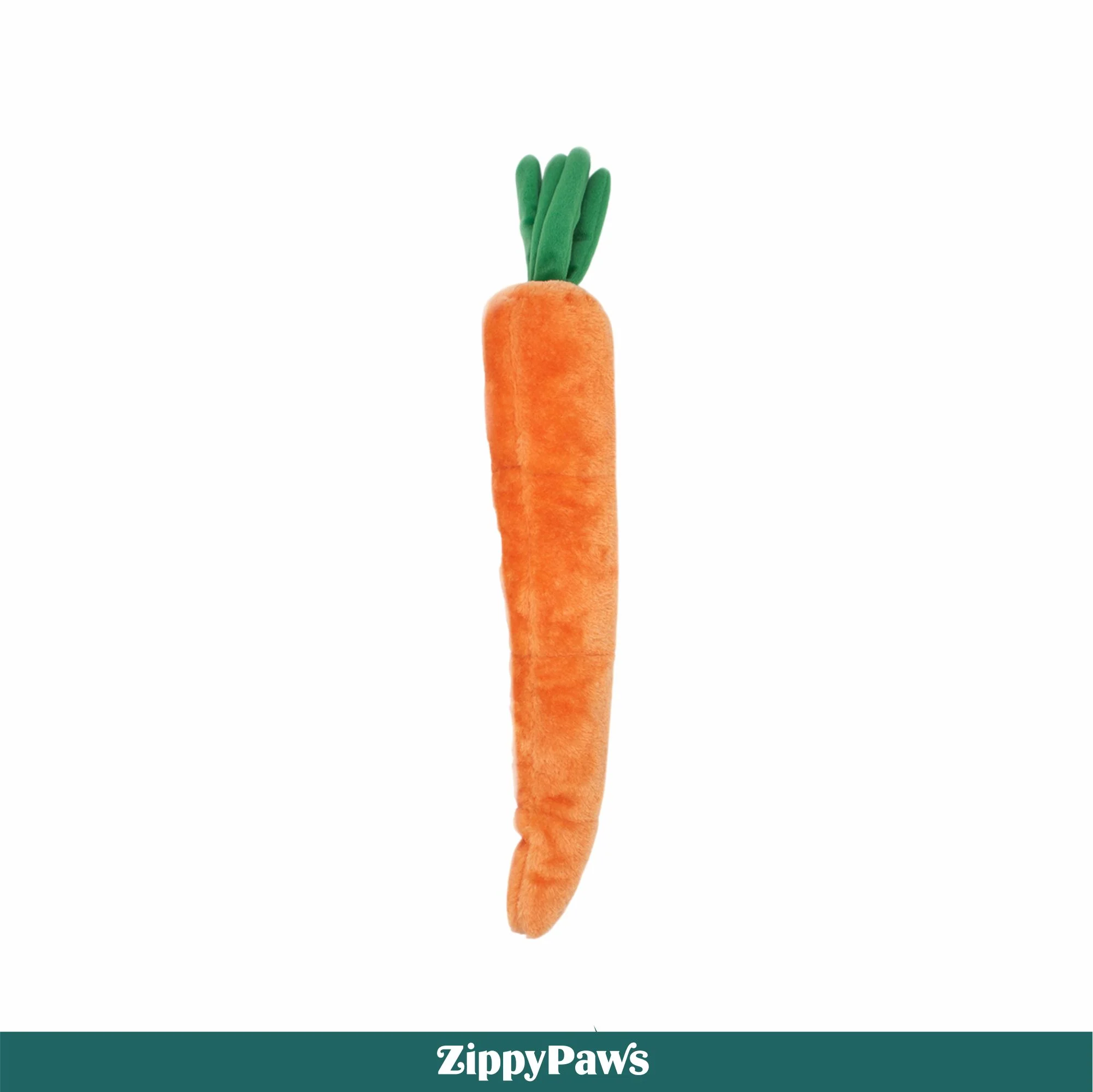 Zippy Paws Carrot Jigglerz Plush Toy for Dogs - Image 8