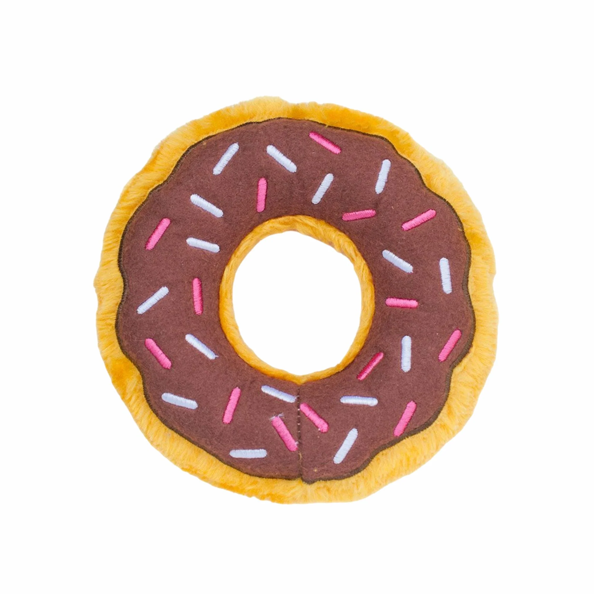 Zippy Paws Chocolate Donutz Plush Toy for Dogs