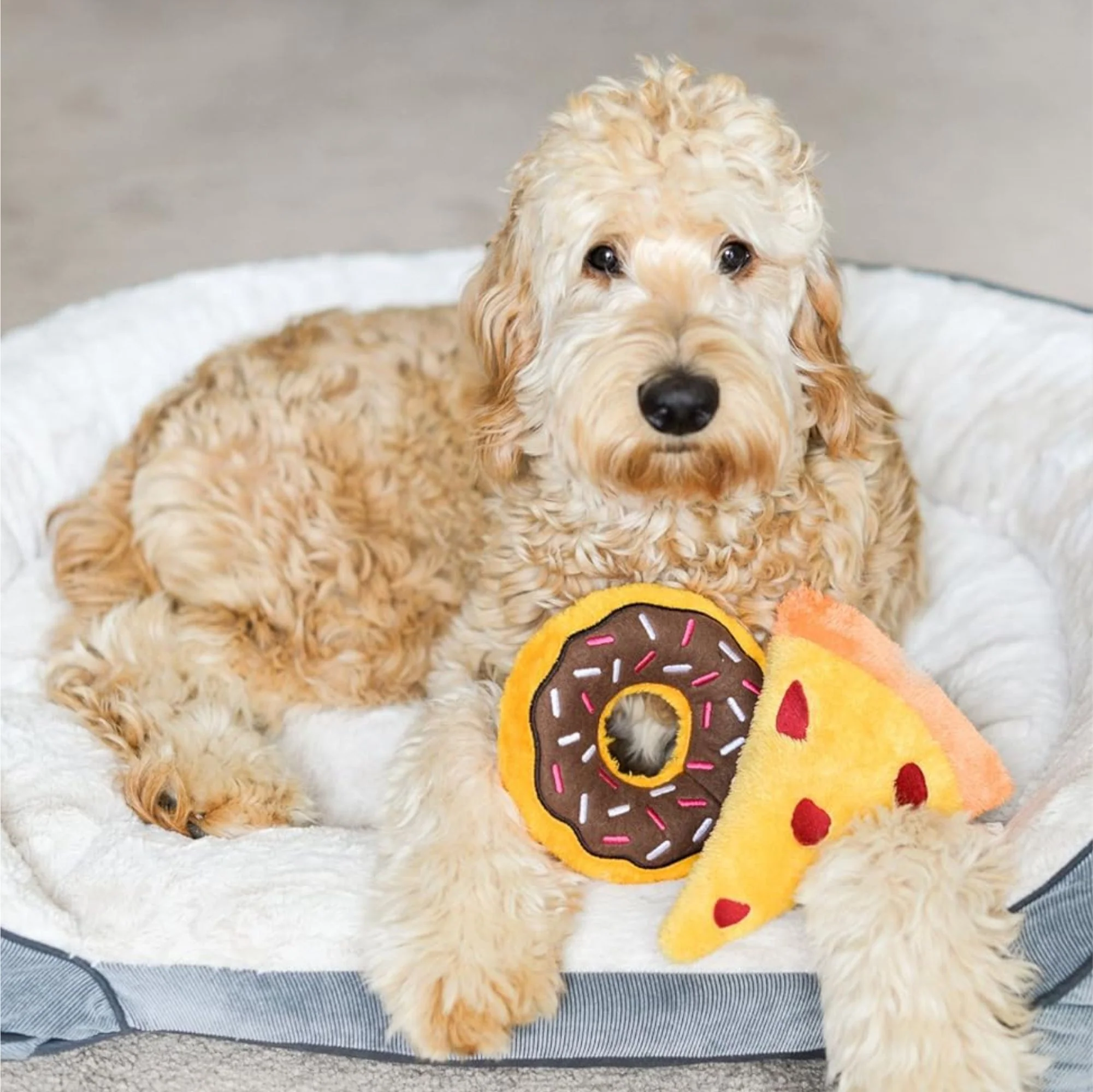Zippy Paws Chocolate Donutz Plush Toy for Dogs - Image 6