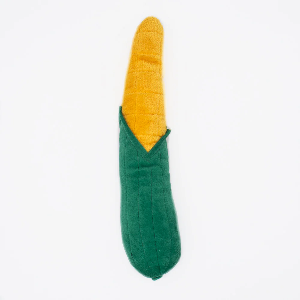 Zippy Paws Corn Jigglerz Plush Toy for Dogs - Image 2
