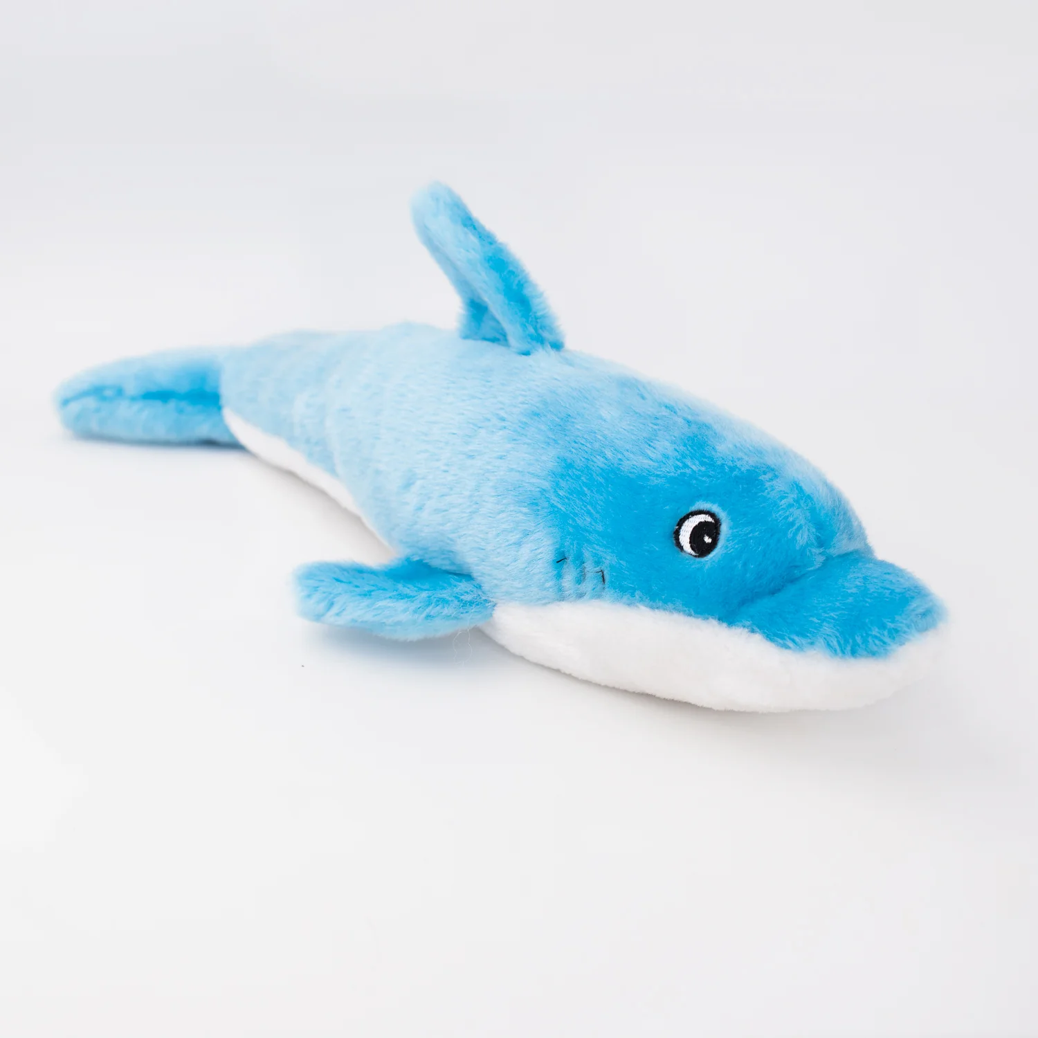 Zippy Paws Dolphin Jigglerz Plush Toy for Dogs - Image 2