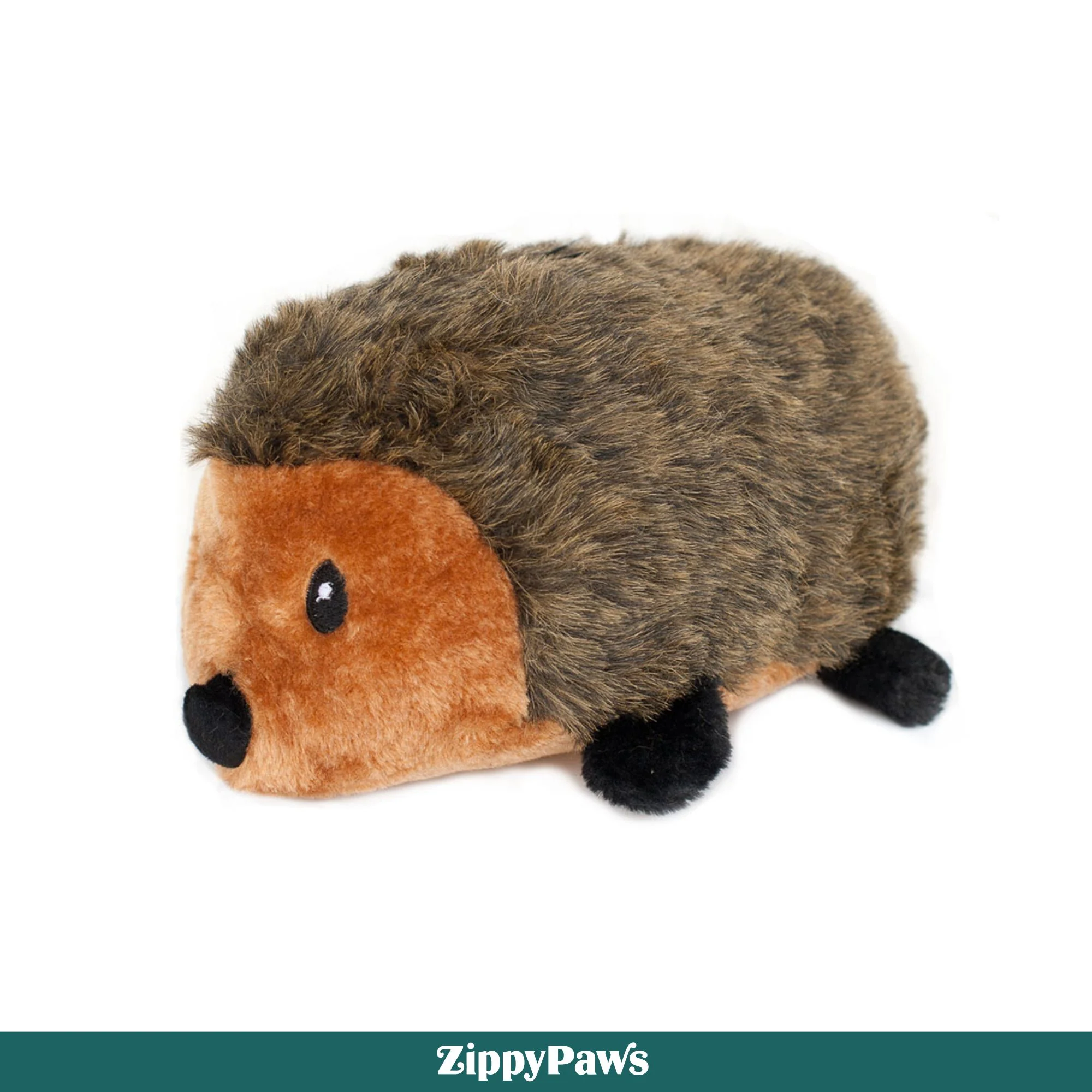 Zippy Paws Hedgehog Grunterz Plush Toy for Dogs - Image 7