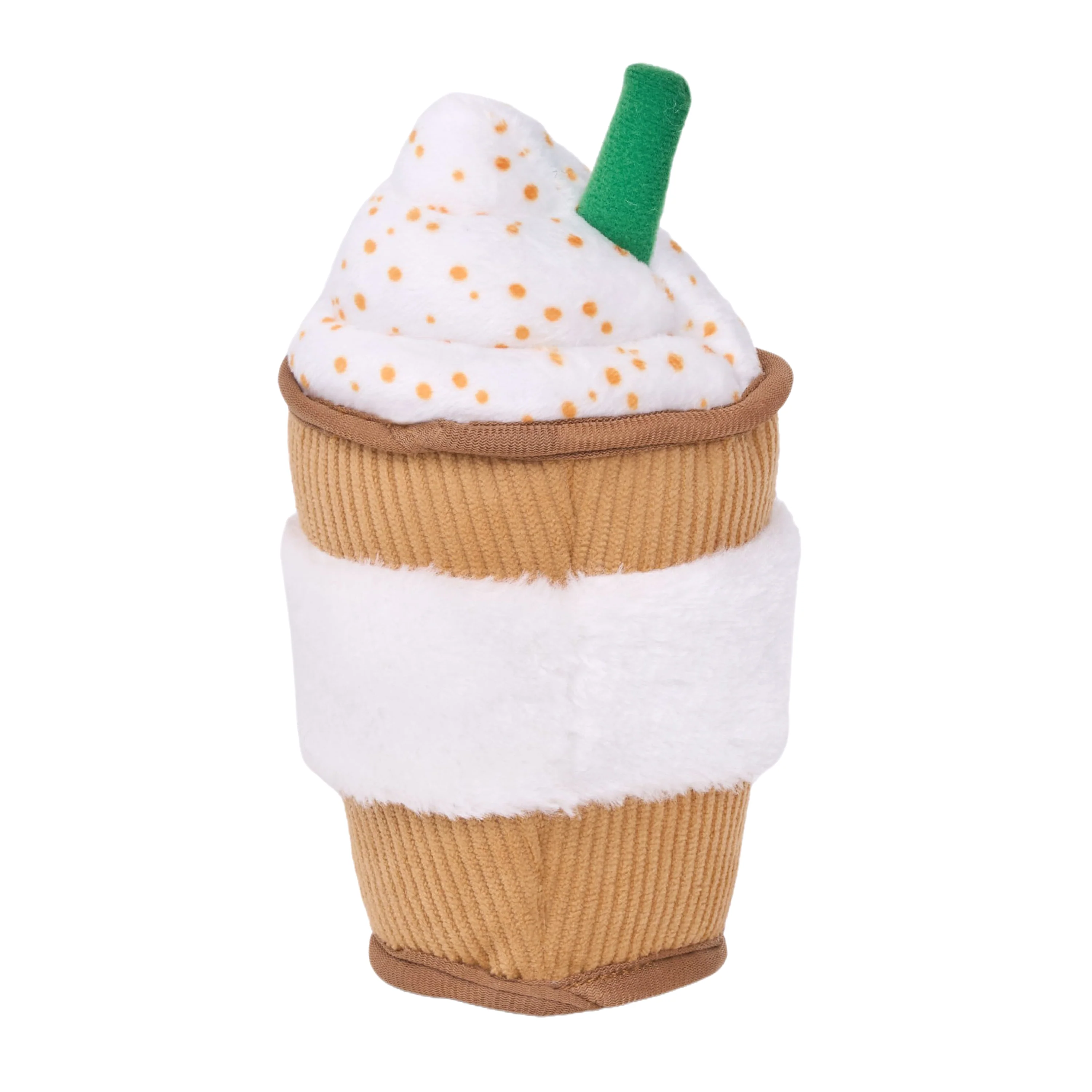 Zippy Paws NomNomz Puppaccino Plush Toy for Dogs - Image 3