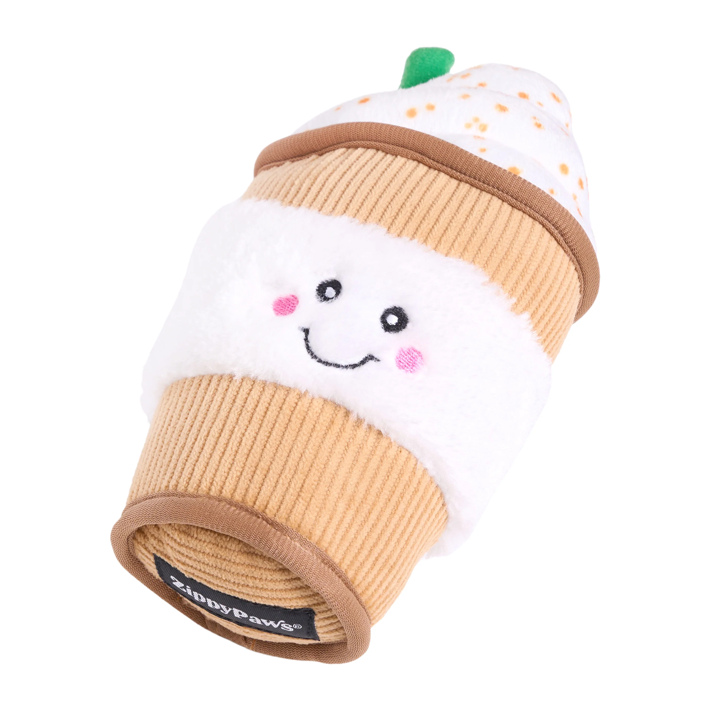 Zippy Paws NomNomz Puppaccino Plush Toy for Dogs - Image 5