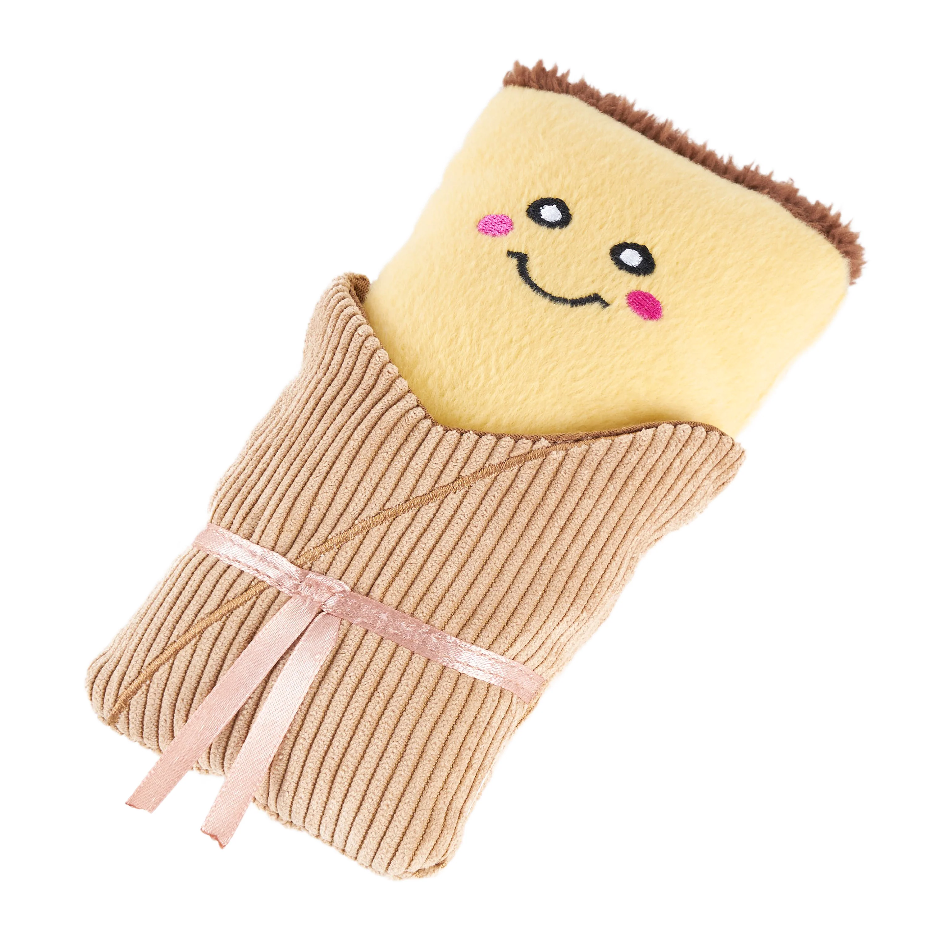 Zippy Paws NomNomz Tamale Plush Toy for Dogs - Image 4