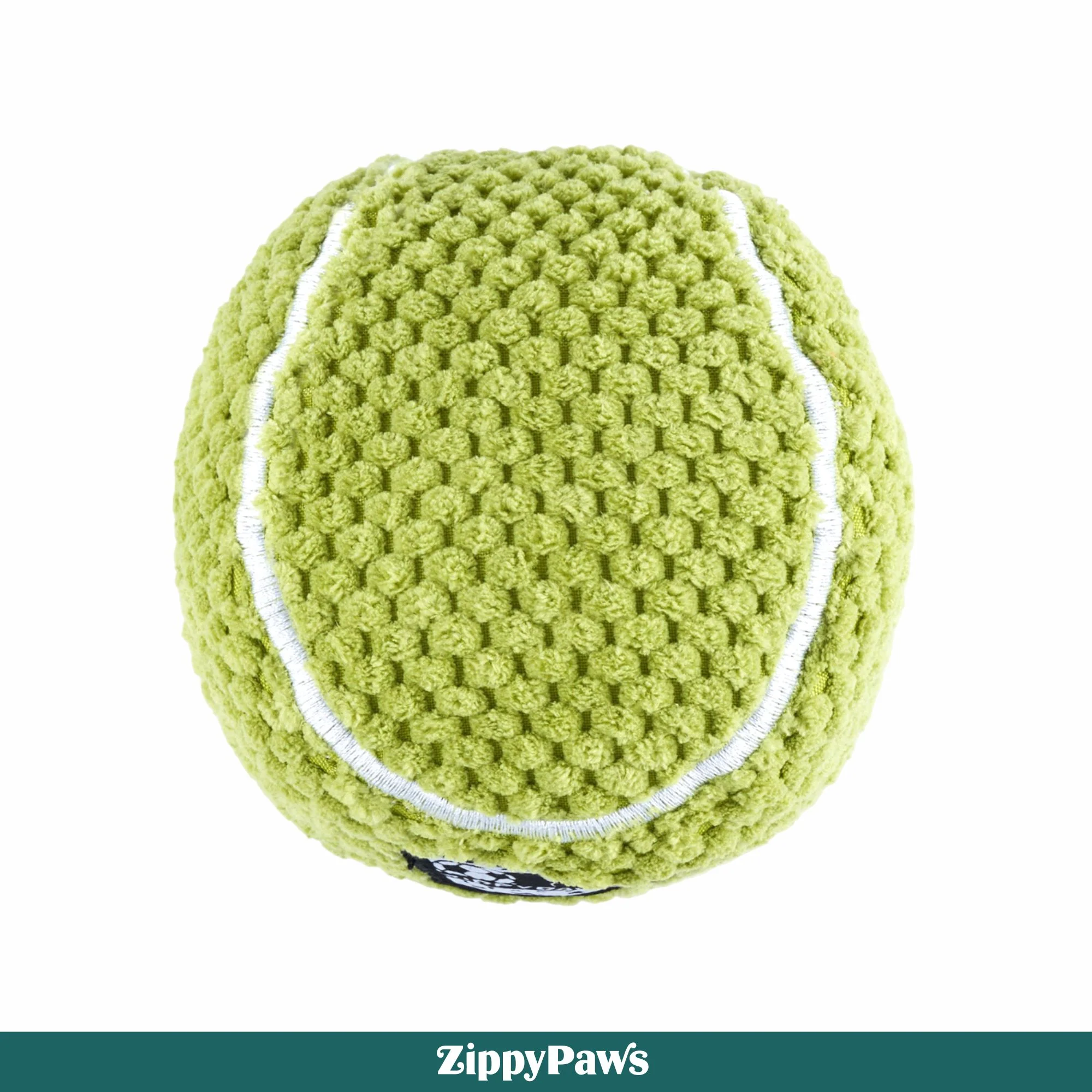 Zippy Paws SportsBallz Tennis Ball Plush Toy for Dogs - Image 8