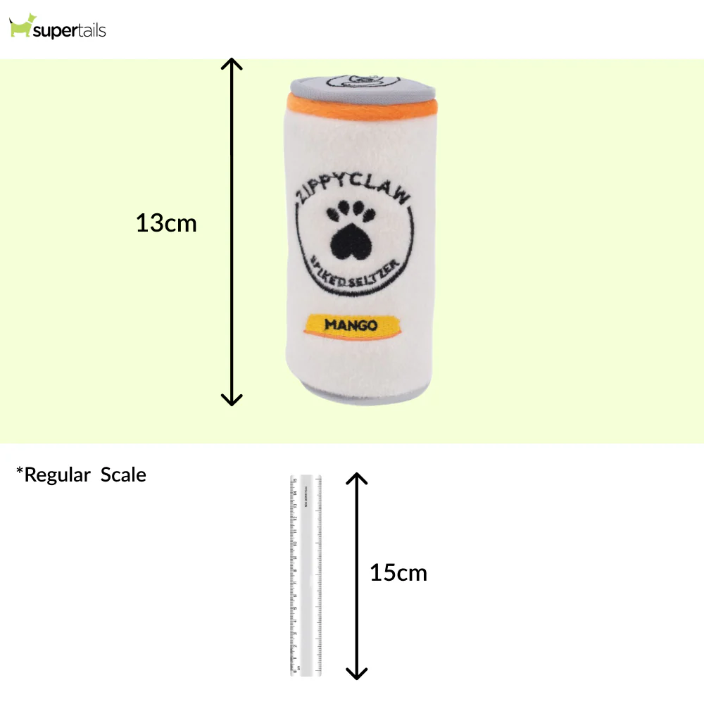 Zippy Paws Squeakie Can Zippy Claw Plush Toy for Dogs - Image 2