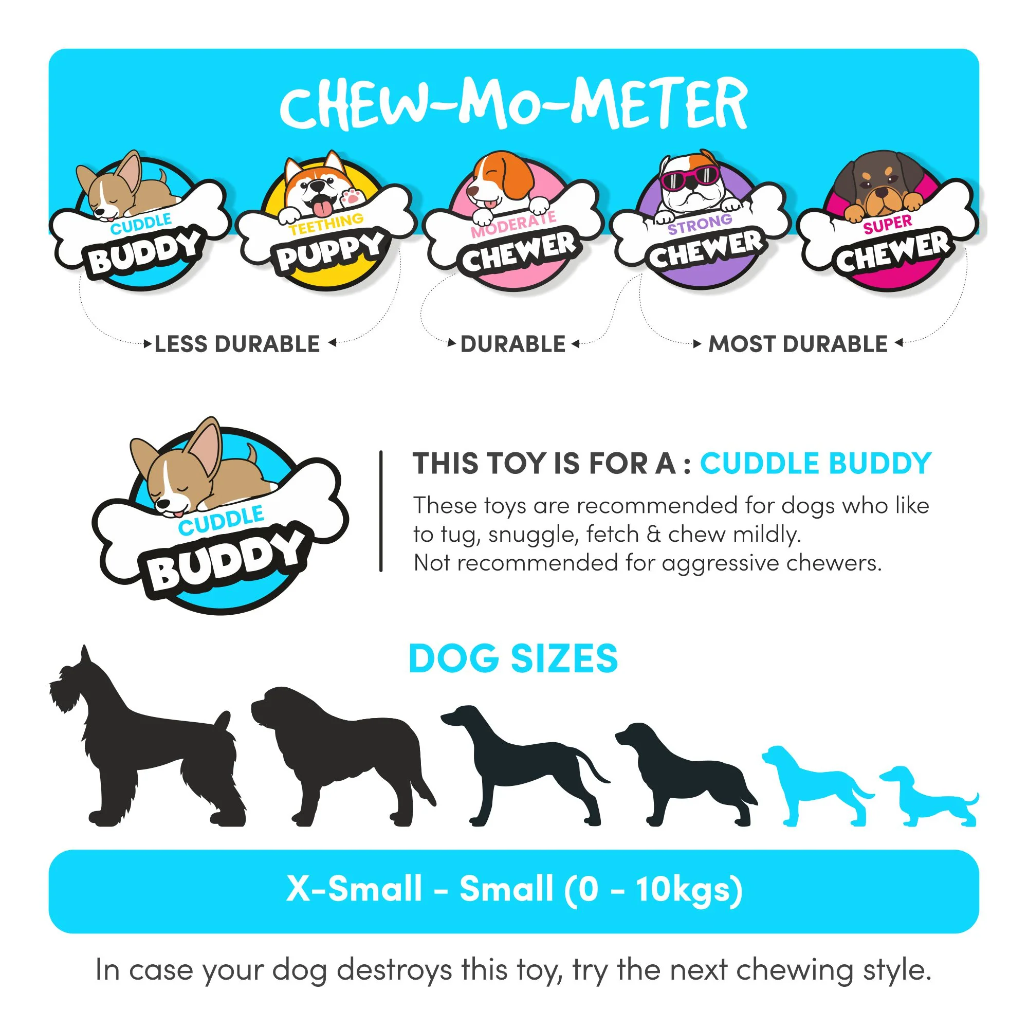 Zippy Paws Squeakie Can Zippy Claw Plush Toy for Dogs - Image 3