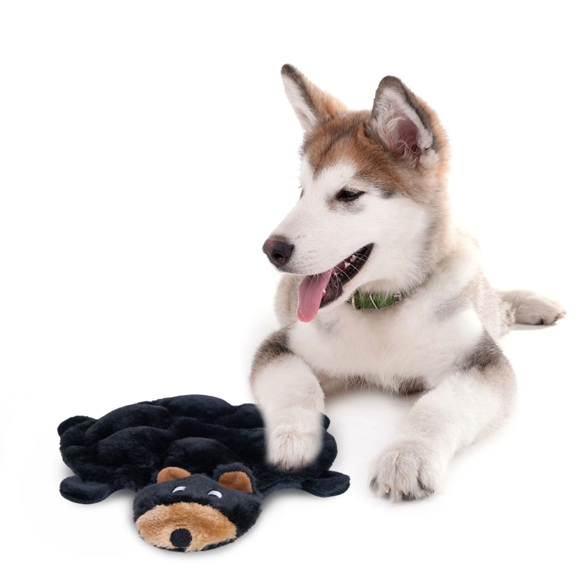 Zippy Paws Squeakie Crawler Bubba the Bear Plush Toy for Dogs - Image 7