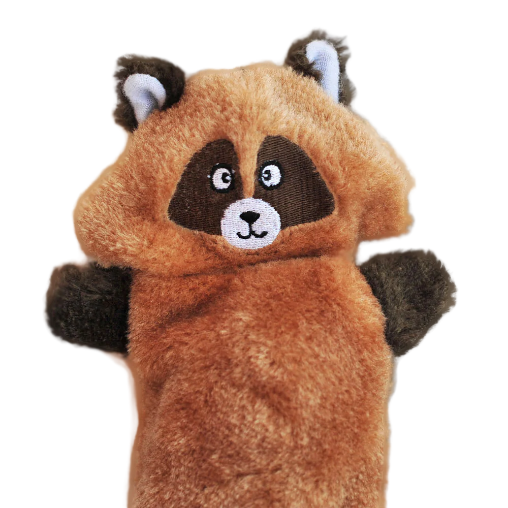 Zippy Paws Zingy Raccoon Plush Toy for Dogs - Image 3