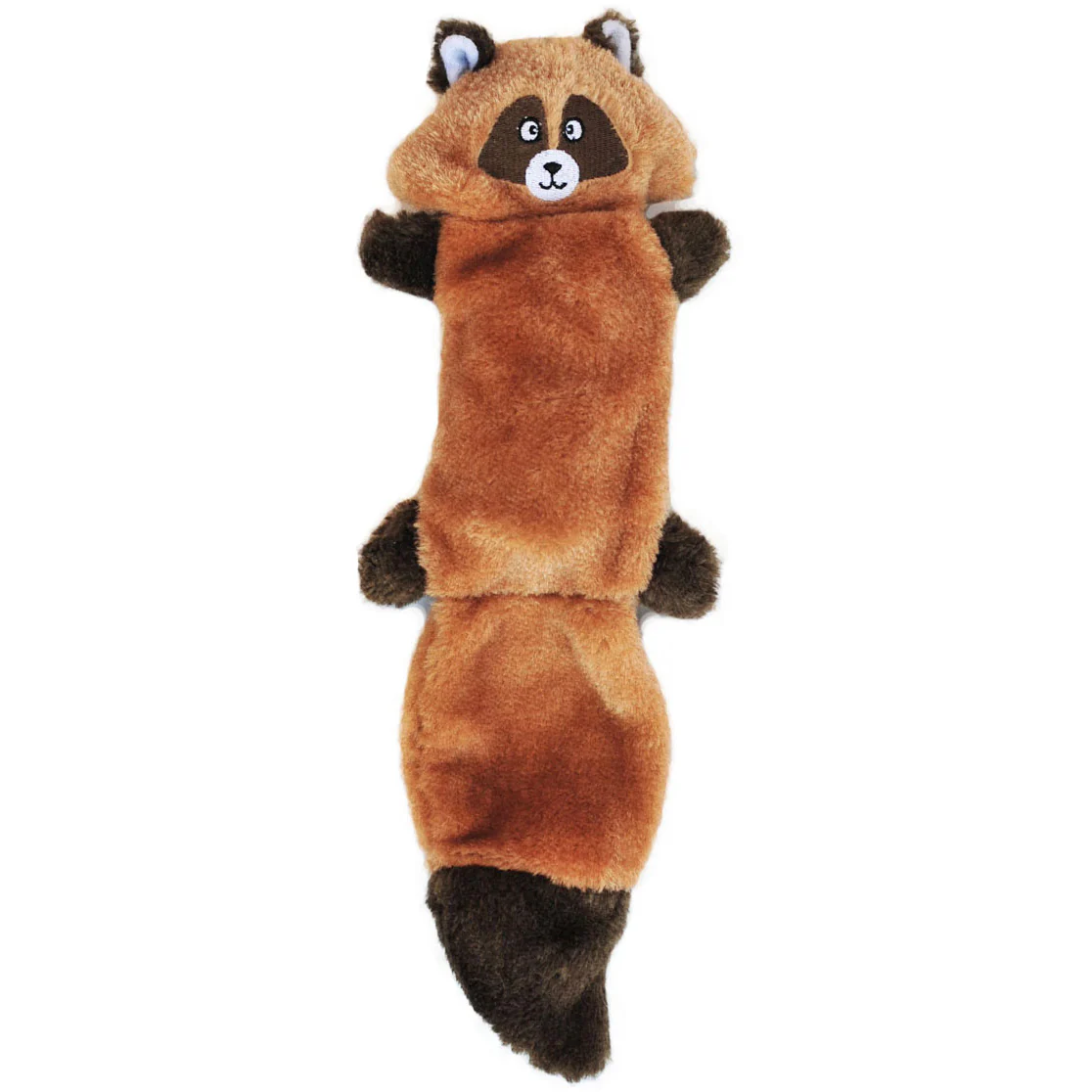 Zippy Paws Zingy Raccoon Plush Toy for Dogs - Image 4
