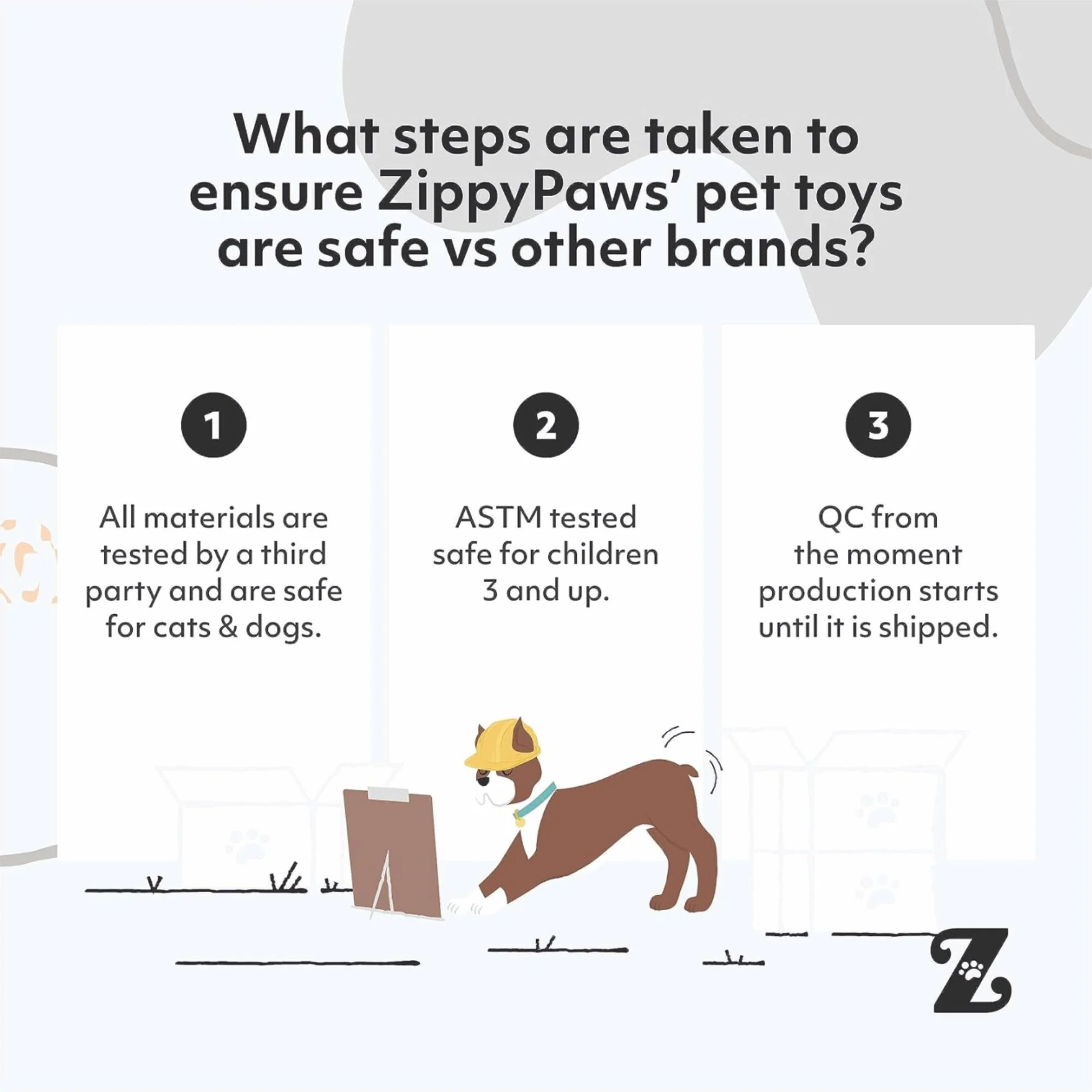 Zippy Paws Zippy Burrows Coffee and Donutz Plush Toy for Dogs - Image 6