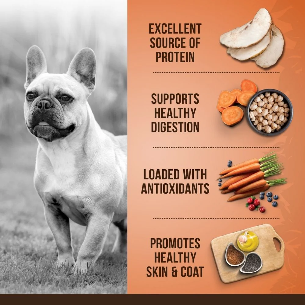 Zoe Turkey and Sweet Potato Small Breed Adult Dog Dry Food - Image 4