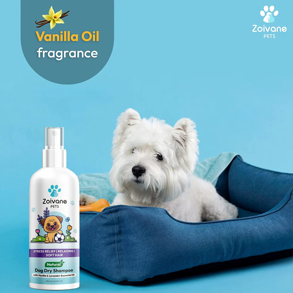 Zoivane Vanilla & Lavender Waterless Shampoo for Dogs - Image 6
