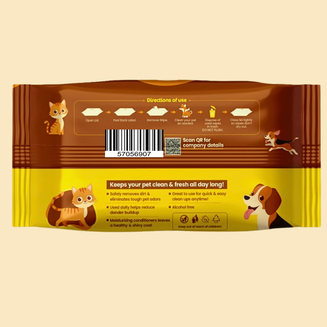 Zoivane Wet Wipes for Dogs and Cats - Image 6