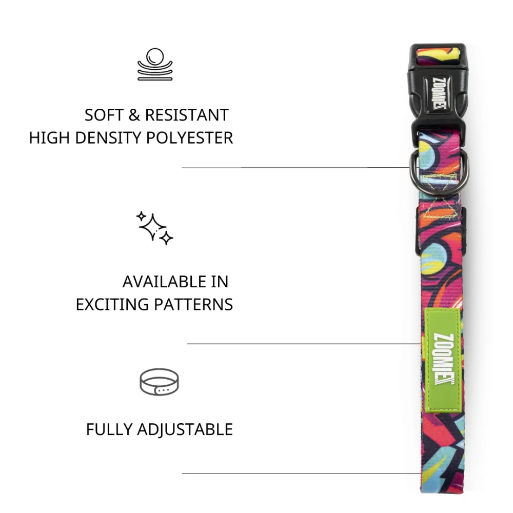 Zoomiez Drip Printed Collar for Dogs - Image 6