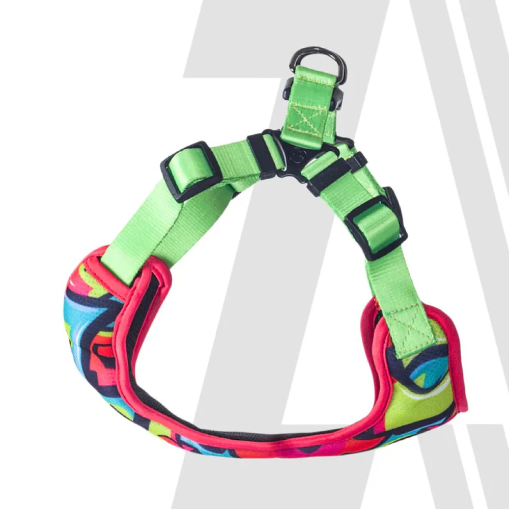Zoomiez Adjustable Drip Printed Soft Mesh Harness for Cats - Image 7