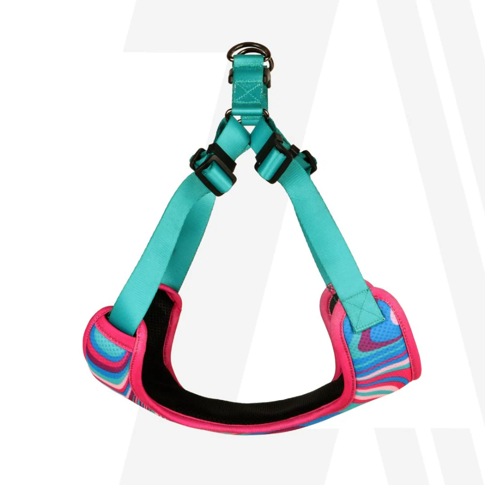 Zoomiez Adjustable Fuse Printed Step in Mesh Harness for Dogs - Image 4