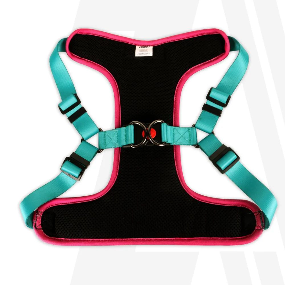 Zoomiez Adjustable Fuse Printed Step in Mesh Harness for Dogs - Image 5