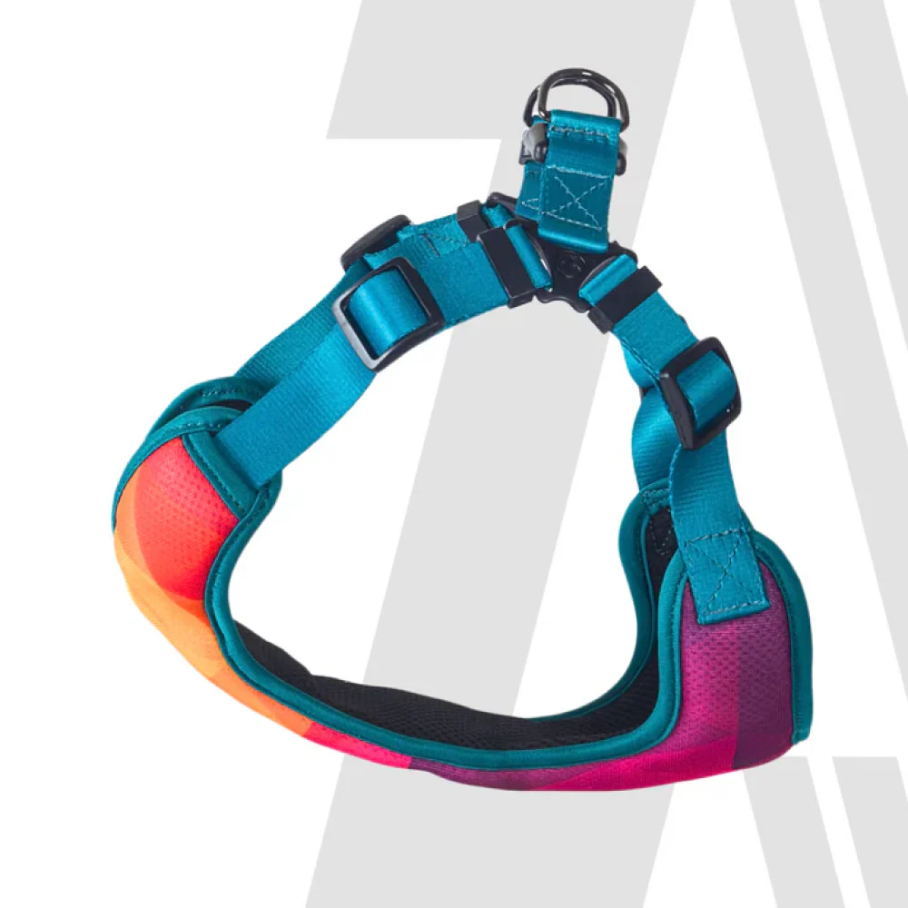 Zoomiez Adjustable Solar Printed Soft Mesh Harness for Cats - Image 6