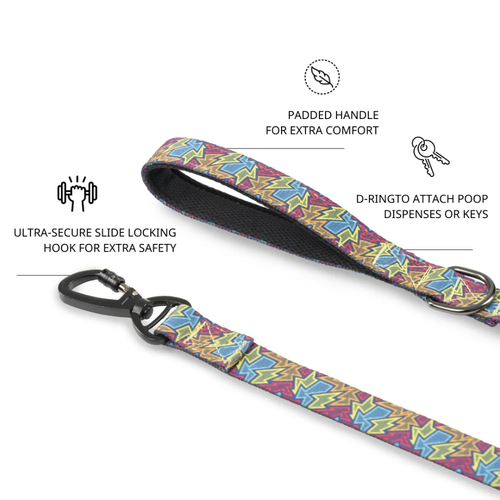 Zoomiez Bolt Printed Leash for Dogs - Image 4