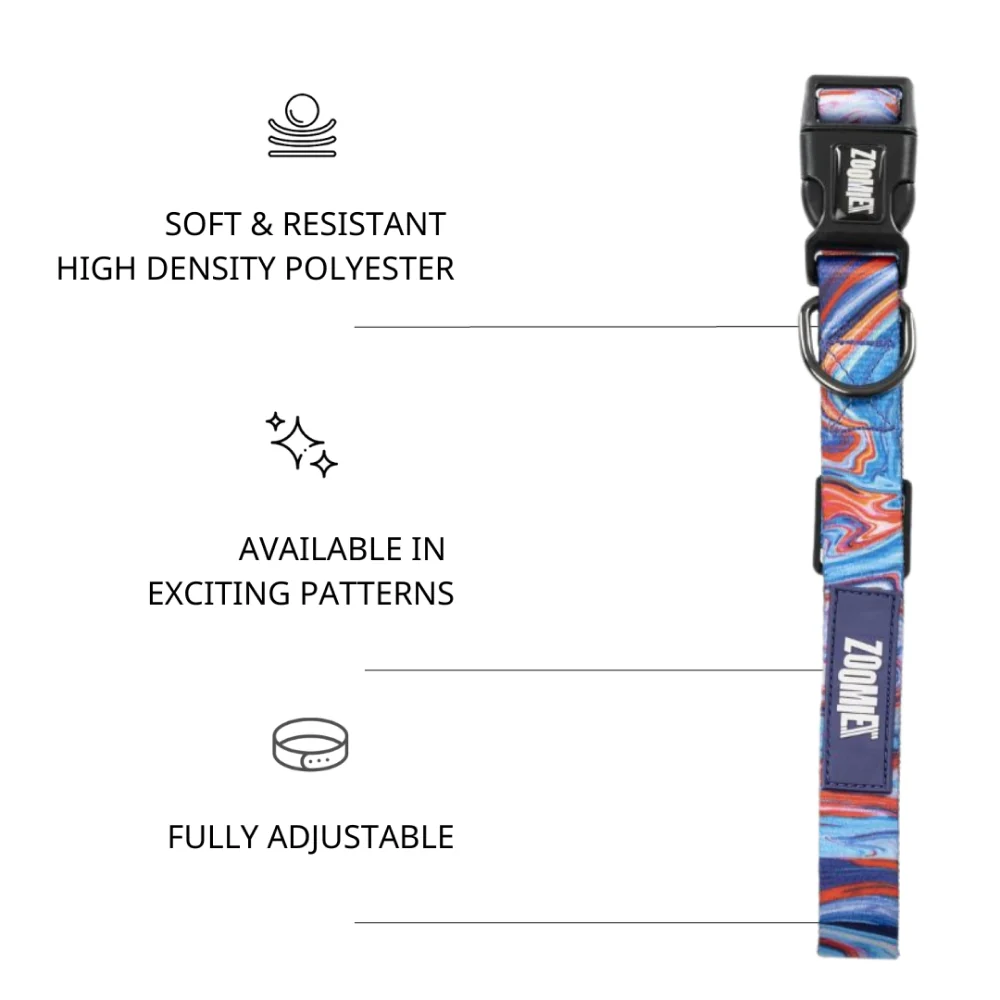 Zoomiez Fluid Printed Collar for Dogs - Image 3